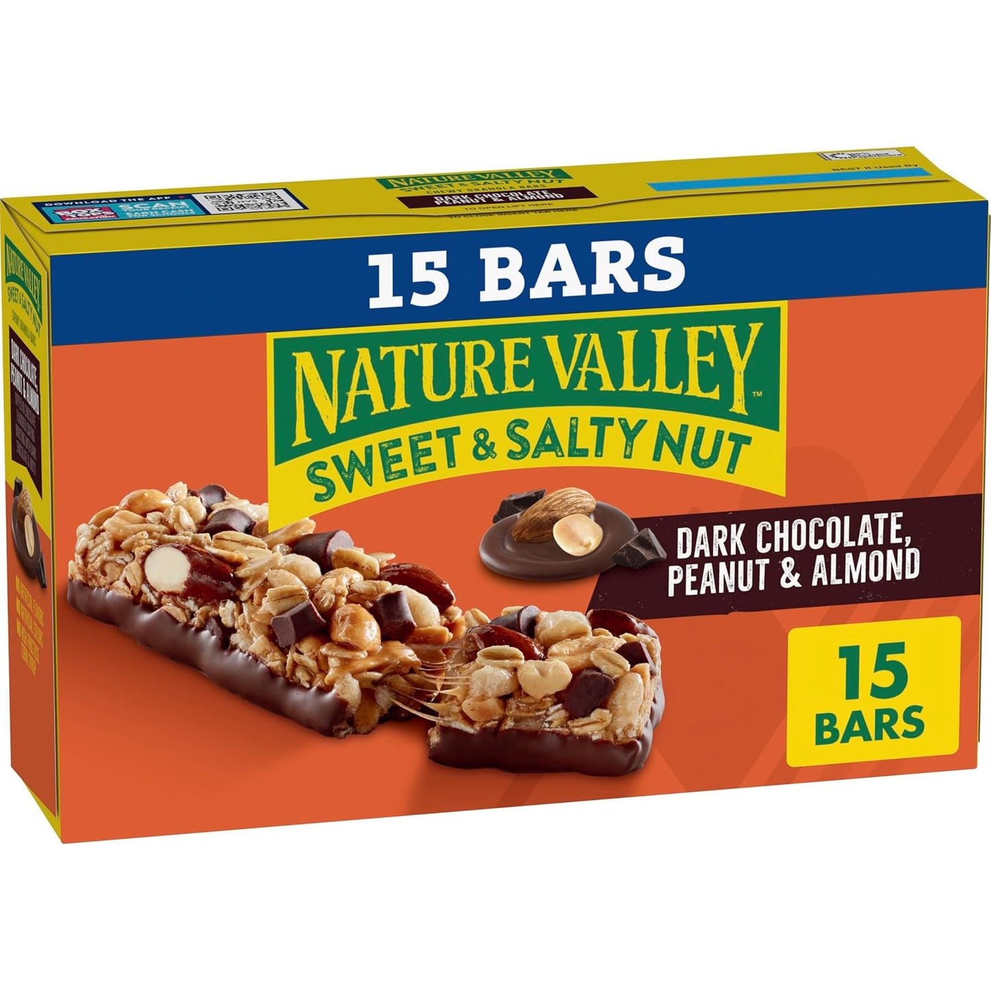 Nature-Valley-Sweet-&-Salty-Dark-Chocolate-Peanut-Almond-Bars,-15--ct-|-Dark-Chunks,-2342