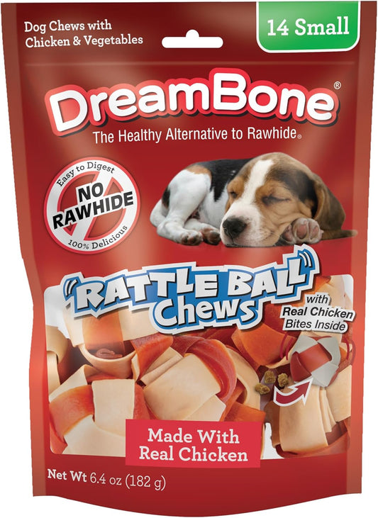 DreamBone-RattleBall-Small-Chews-14-Count,-Rawhide-Free-Chews-For-Dogs,-With-Chicken-2677