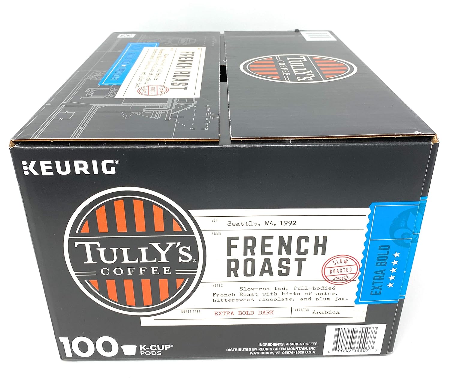 Tully's-French-Roast-K-Cup-Pods-(0.4-oz.-ea.,-100-ct.)-------2181