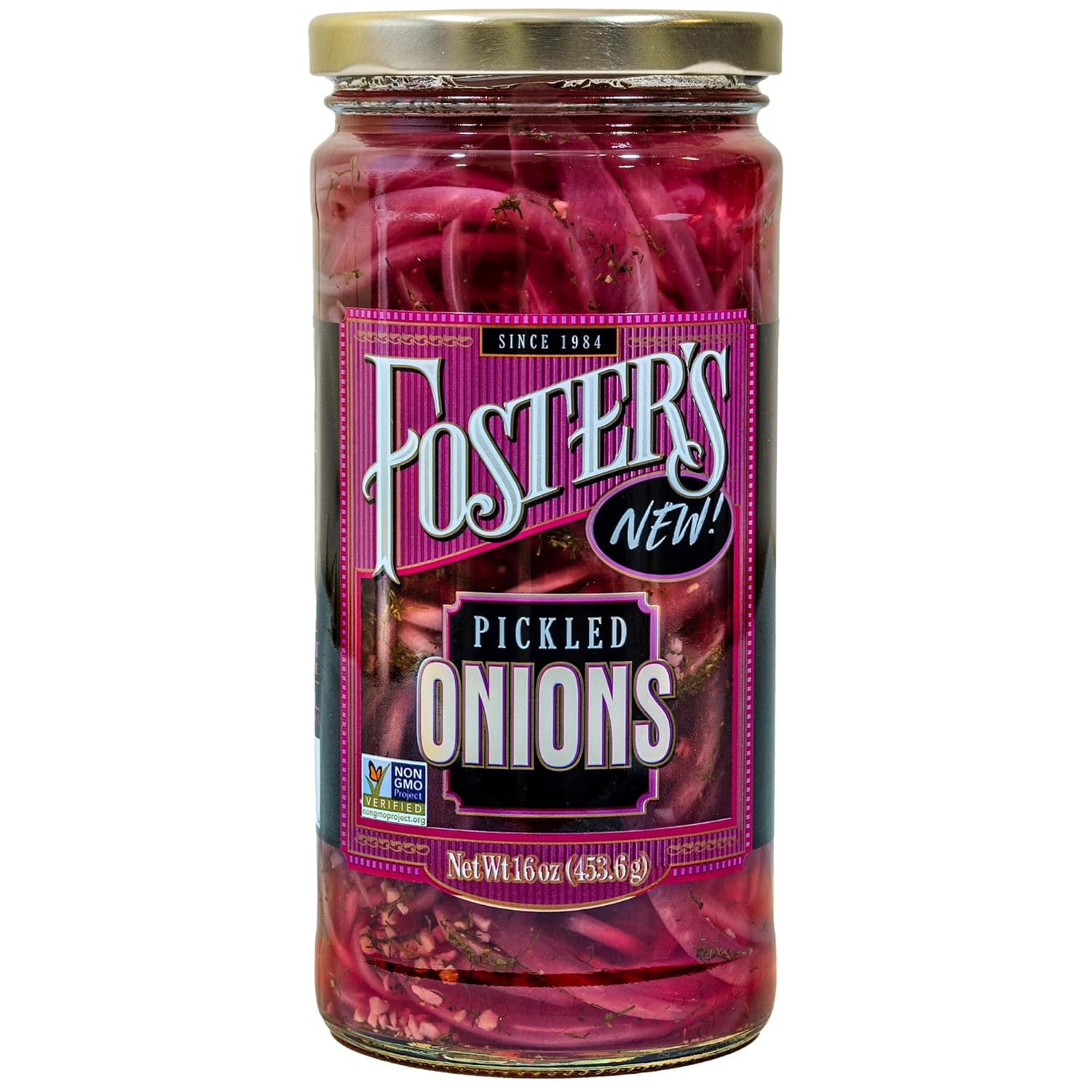 Foster's-Since-1984-Pickled-Onions-in-a-Jar,-16oz,-1-Pack---573