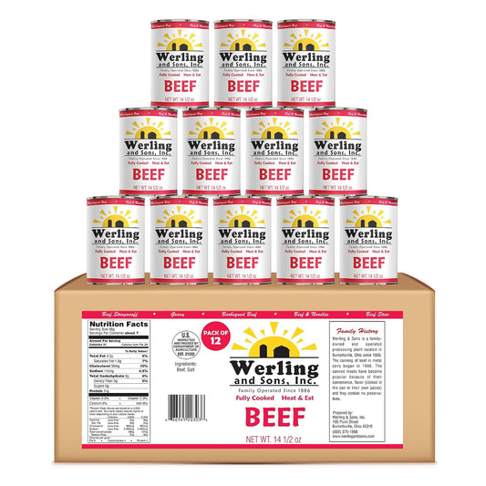 Werling-Meat-Canned-Beef-14.5-Oz-–-Fully-Cooked,-Heat-&-Eat-|-274