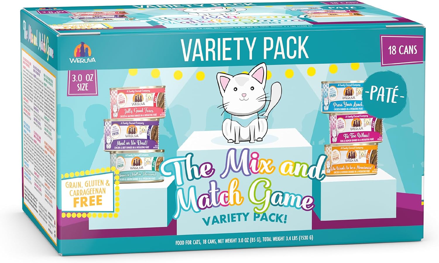 Weruva-Wet-Cat-Food,-The-Mix-and-Match-Game-Pate-Variety-Pack,-3oz-1581