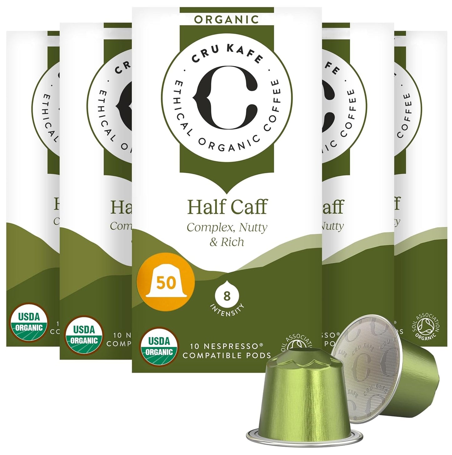 Cru-Kafe-USDA-Organic-Half-Caff-Espresso-Coffee-Capsules-(50-Pods)-Fairtrade-Coffee-1751