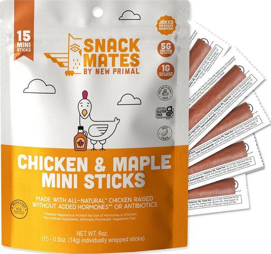 New-Primal-Snack-Mates-Chicken-&-Maple-Mini-Meat-Sticks,-15--Count-|-School-for-2586