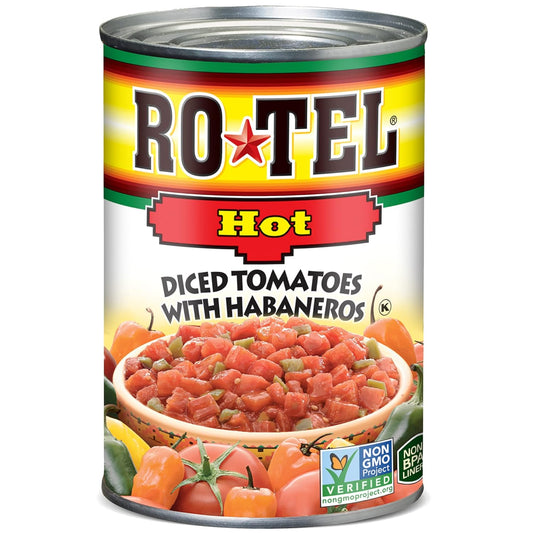 Ro-Tel-Hot-Diced-Tomatoes-with-Habaneros,-2108