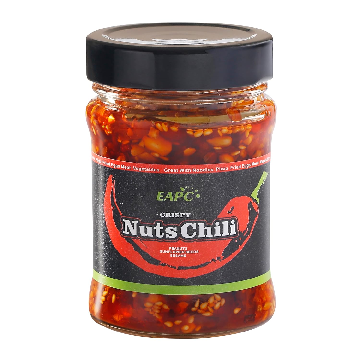 EAPC-Nuts-Chili-Oil---6.7oz-Chili-Crisp-Oil-with-Peanuts,-Sunflower-219