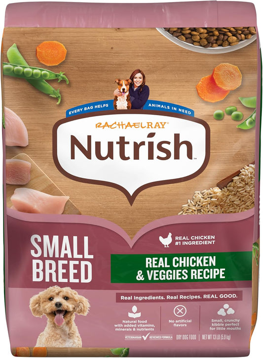Nutrish-Rachael-Ray-Dry-Dog-Food-Small-Breed-Real-Chicken-&-Veggies-Recipe,-2440