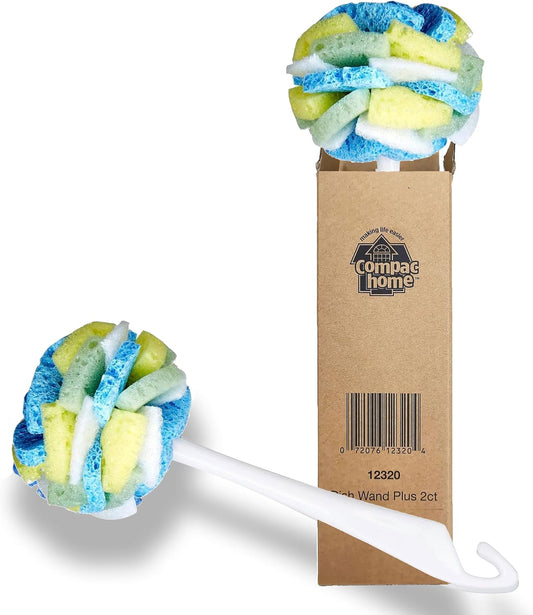 COMPAC-HOME-Dish-Wand-Plus-Cello,-Foam-&-Scour-Sponge-3649