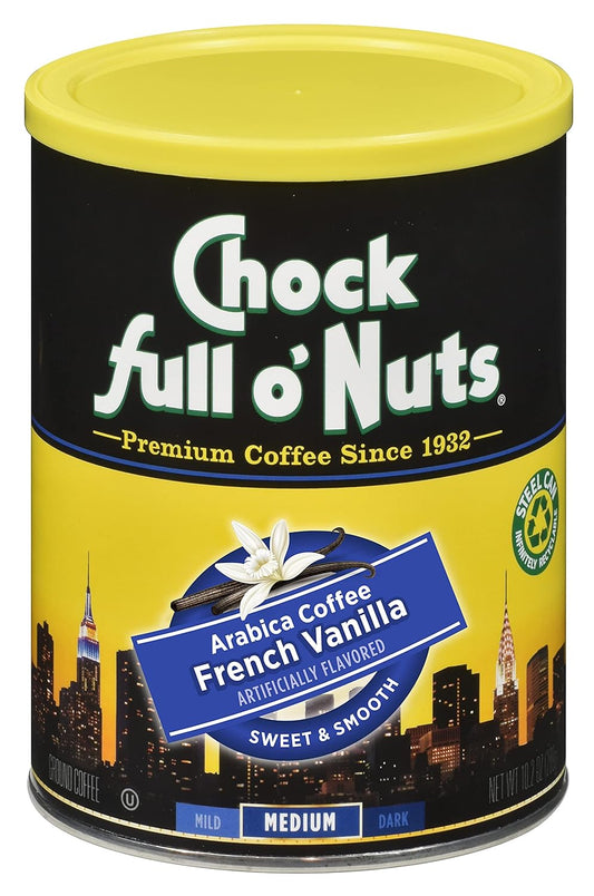 Café-molido-con-sabor-a-vainilla-francesa-de-Chock-Full-o'Nuts-de1925
