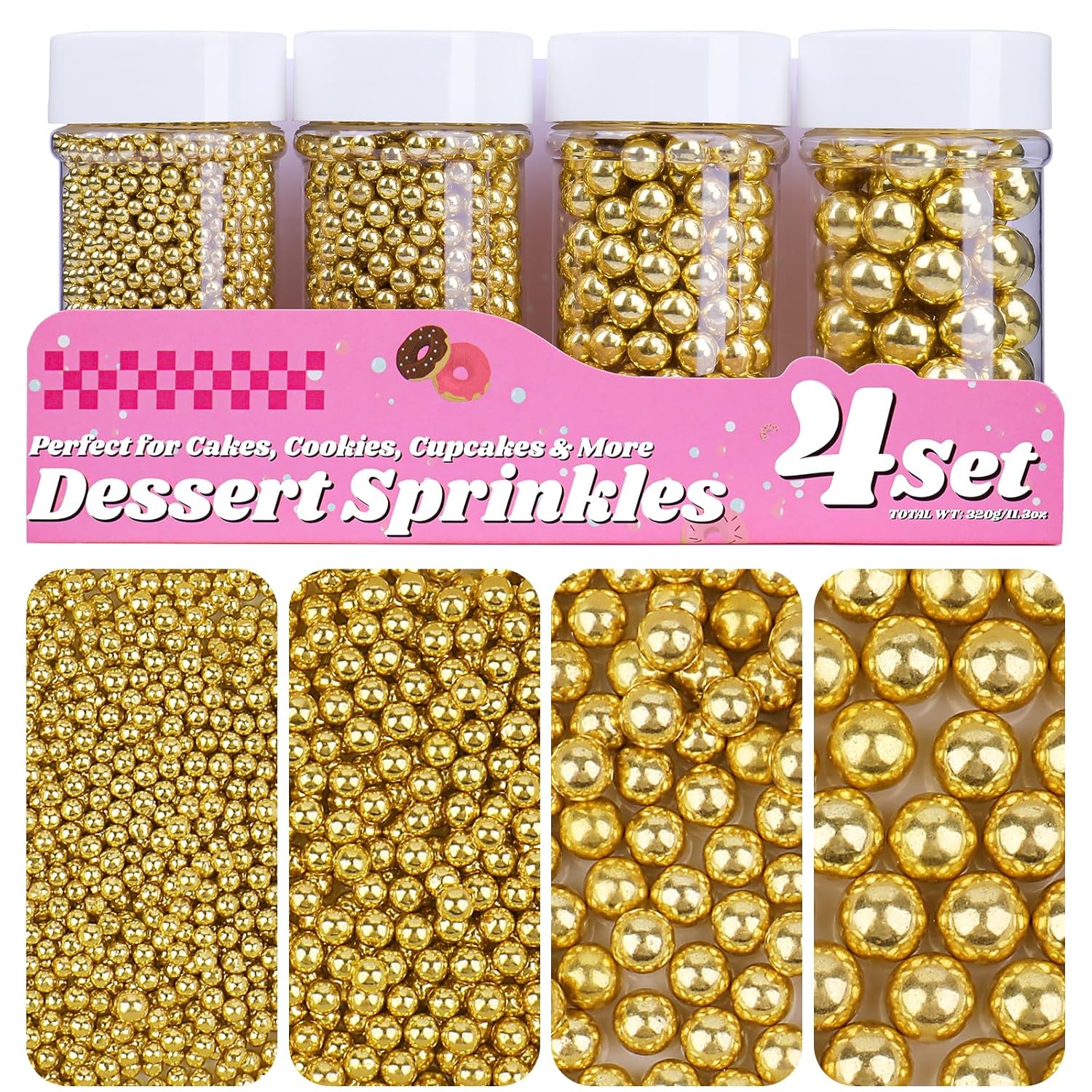 Gold-Pearl-Sprinkles-for-Cake-Decorating,-11.3-Oz-Edible-Pearls-Sugar-4-Gift-Set-2086