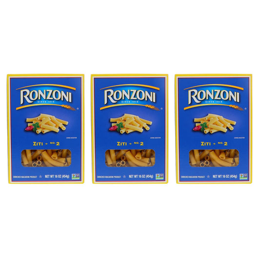 Ronzoni-Ziti-Non-GMO-16-Oz.-Pack-Of-3---316