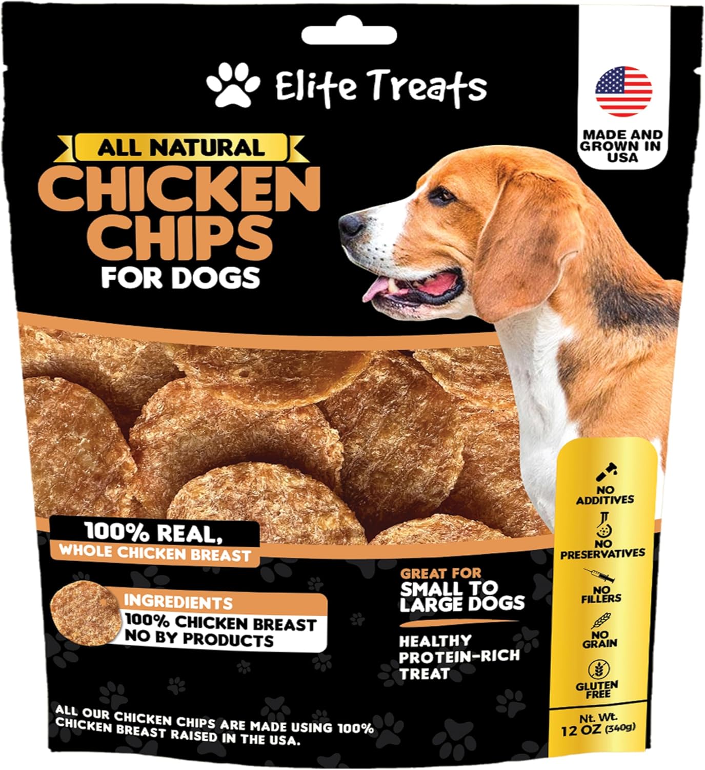 Chicken-Chips-12-oz,-Dehydrated-Chicken-Dog-Treats,-All-Natural,-Single-USA-855