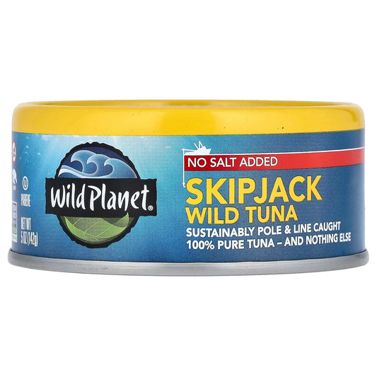 Wild-Planet-Skipjack-Atún-salvaje,-sin-sal-añadida,-pescado-enlatado,-atún-enlatado,-de-1339