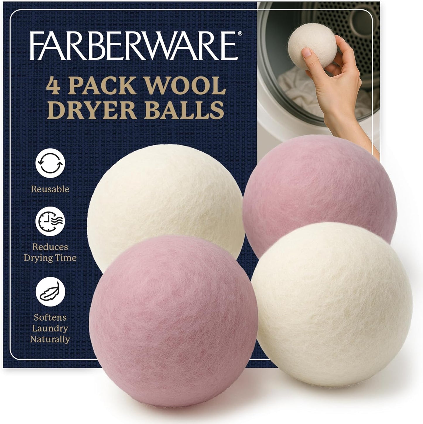 Farberware-Wool-Dryer-Balls-4-Pack-–-Reusable-1-Wool-Balls-for-1014