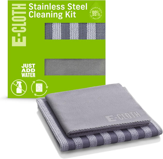 E-Cloth-Stainless-Steel-Microfiber-Cleaning-Cloth-Kit---Stainless-Steel-4665
