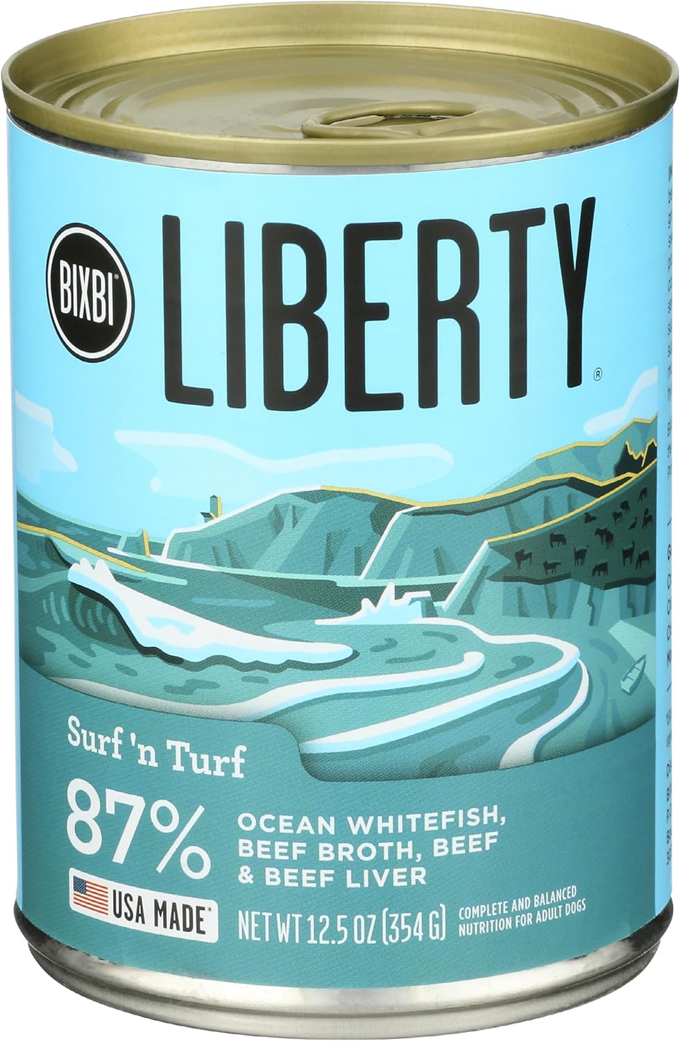 BIXBI-Surf-'n-Turf---Alimento-húmedo-para-perros,-1154