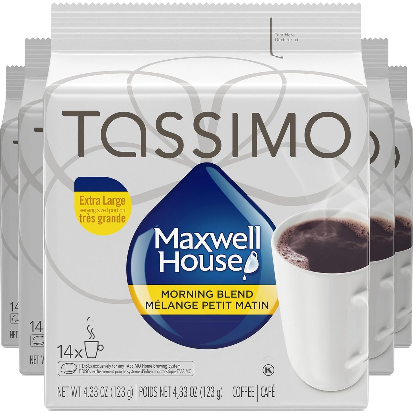 Tassimo-Maxwell-House-Morning-Blend-Coffee,-70-T-Discs-(5-Boxes-of-14-T-Discs)-678