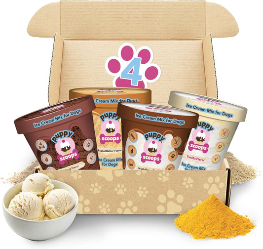 Puppy-Scoops-Dog-Ice-Cream-Mix-Variety-Pack,-4-Flavors,-4.65-Each-733