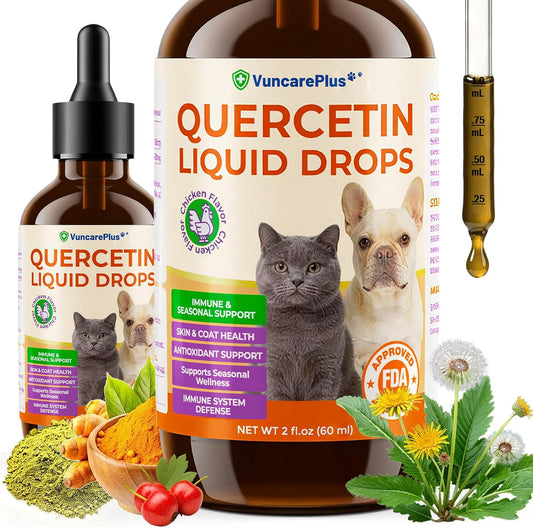 Quercetin-Drops-for-Dogs-&-Cats,-Dog-Allergy-Relief-Liquid-Supplement-with-Chicken-982