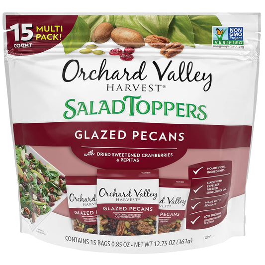 Orchard-Valley-Harvest-Glazed-Pecans-Salad-Toppers,-0.85-oz,-Pack-of--15-|-With-and-1337