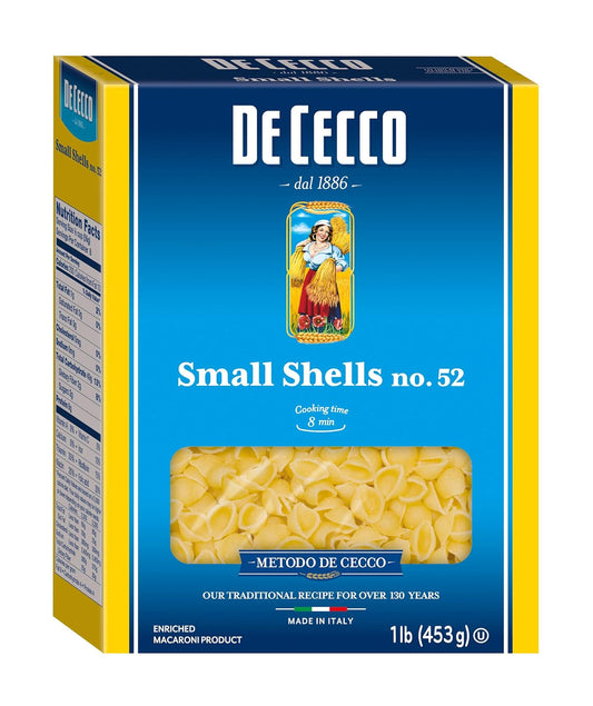 De-Cecco-Semolina-Pasta,-Small-Shells-No.52,-1-1313