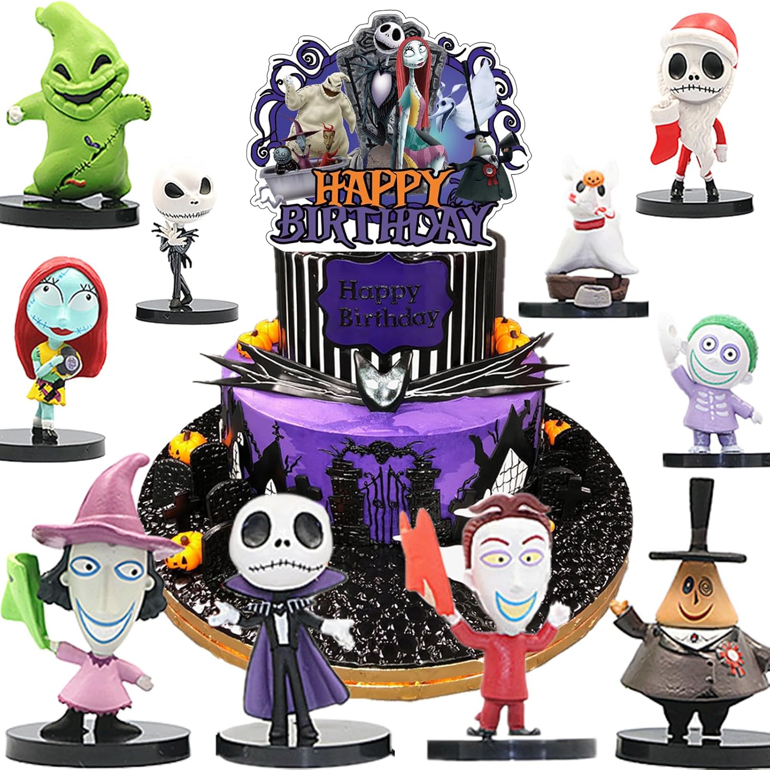 11Pcs-Cartoon-Halloween-Cake-Decoration-Halloween-action-3251