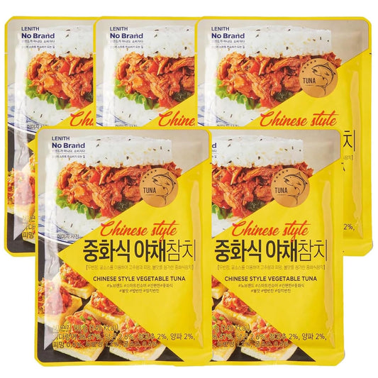 LENITH-Spicy-Vegetable-Tuna-Pouch,-Ready-to-Eat,-Smoky-&-Spicy-Flavor,-3.2-20