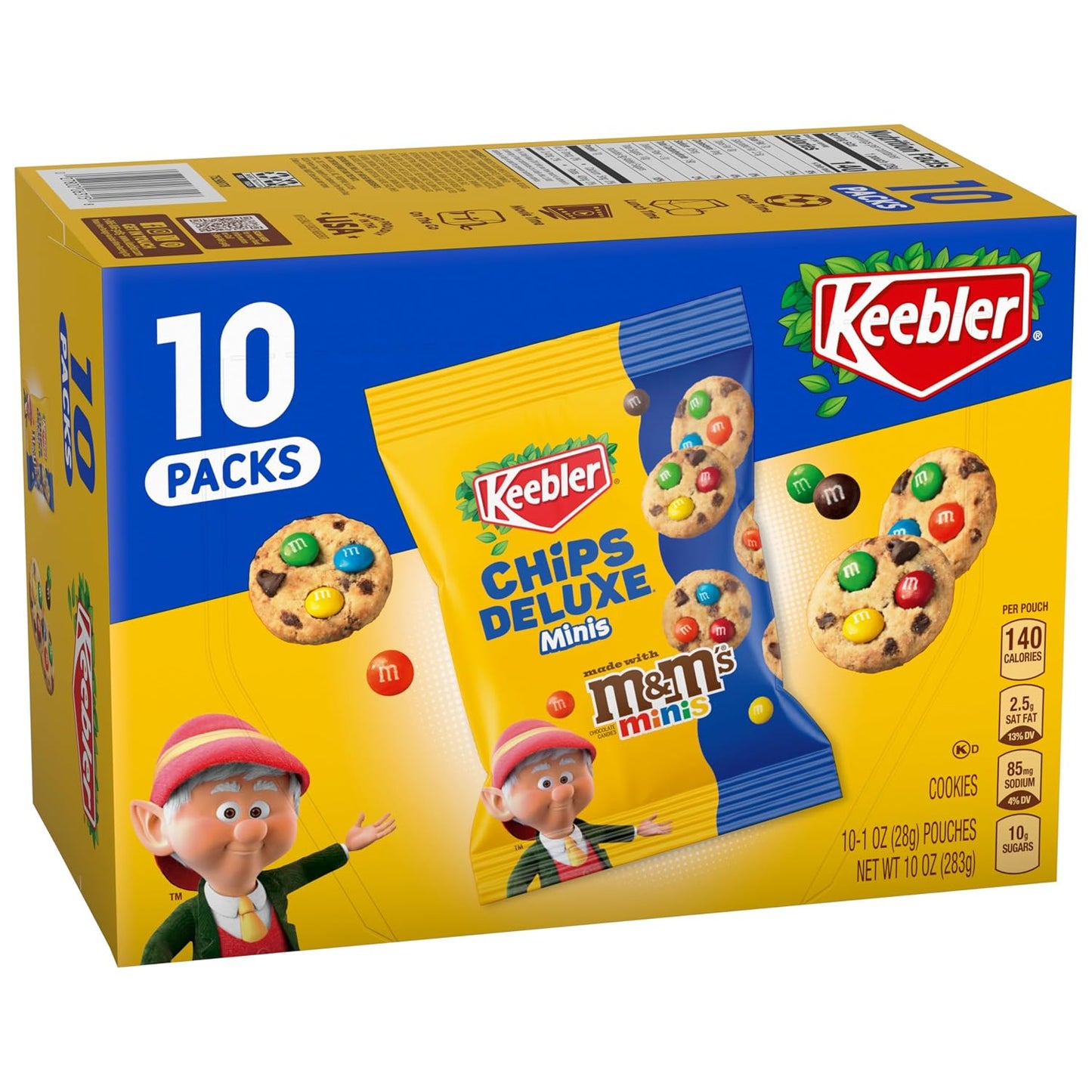 Keebler-Chips-Deluxe-Minis-Made-with-M&M’s,-Chocolate-Chip-Cookies,-1--oz-Pouches,-10--2030