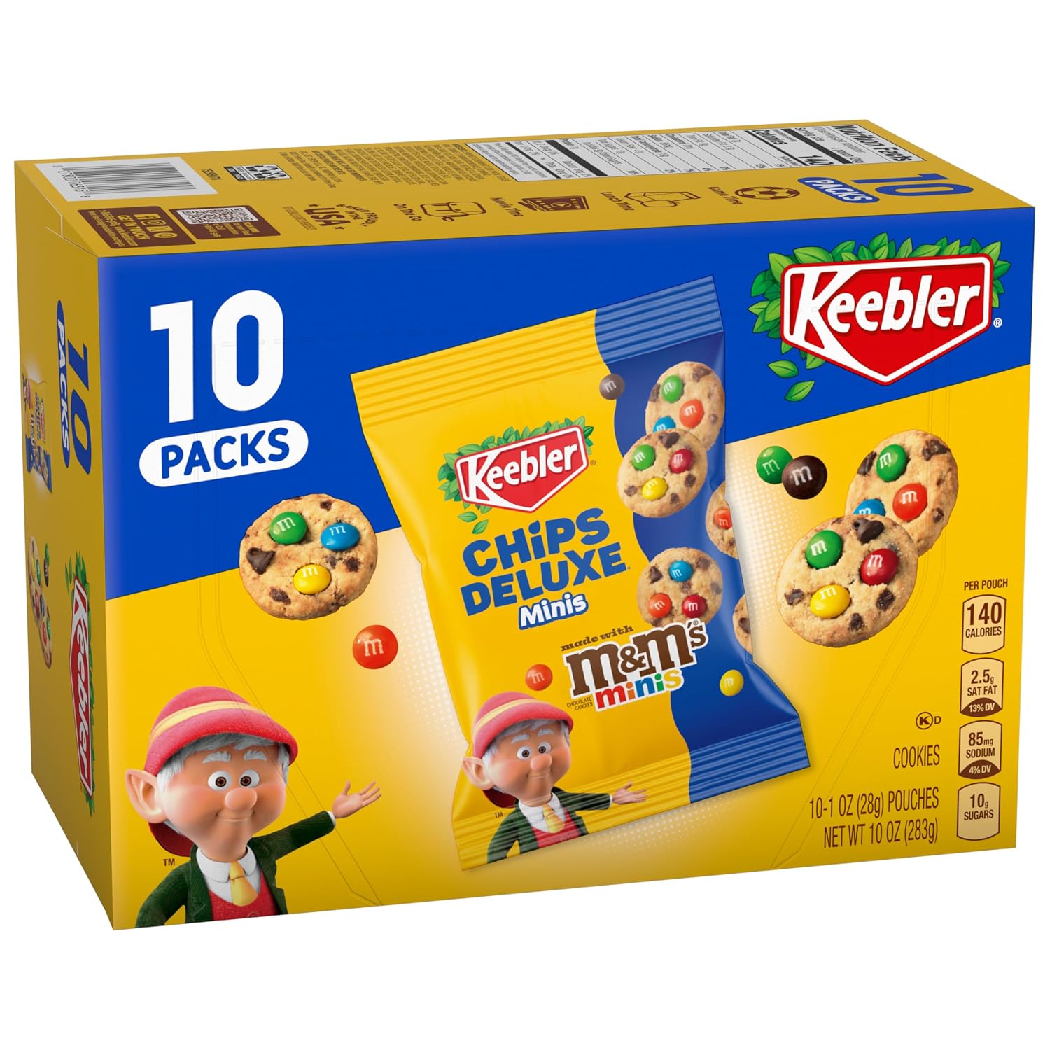 Keebler-Chips-Deluxe-Minis-Made-with-M&M’s,-Chocolate-Chip-Cookies,-1--oz-Pouches,-10--2030