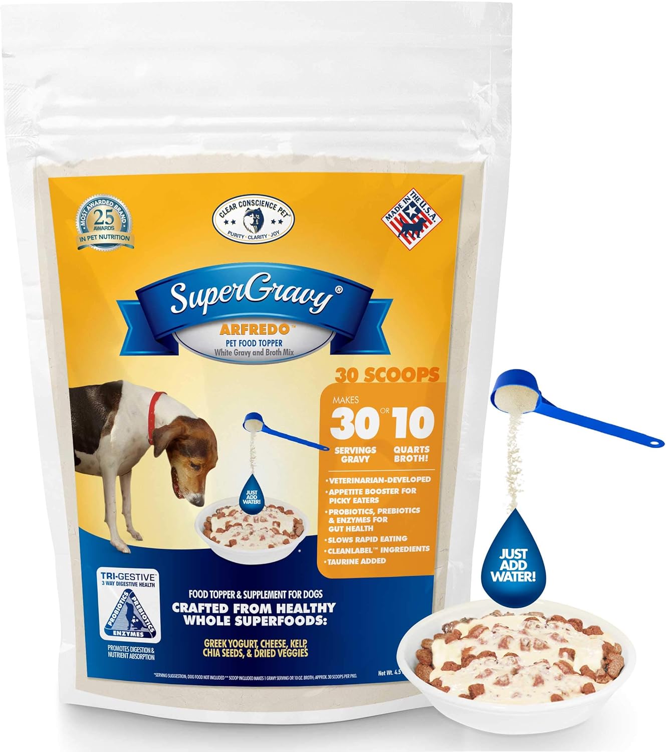 CLEAR-CONSCIENCE-PET®-SuperGravy®-Arfredo™-|-Salsa-de-comida-472