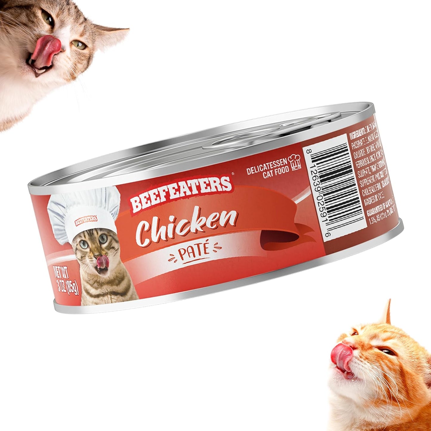Beefeaters-Chicken-Pate-Cat-Treats-3oz-(24-Pack)-–-Premium-Wet-Food-Essential-&-No295