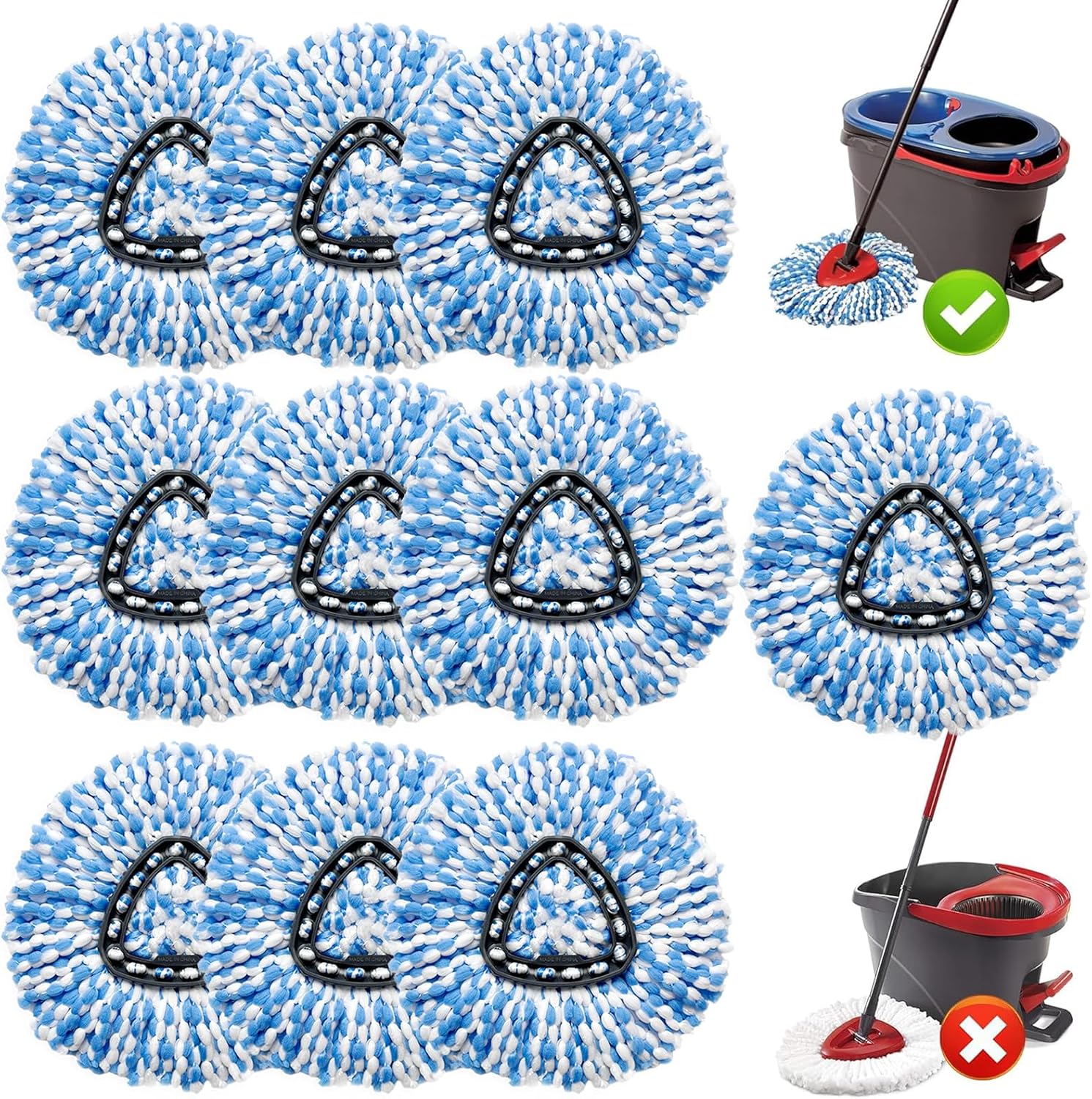 10-Pack-Blue-Spin-Mop-Replacement-Heads,-1-Soft-Microfiber-Spin-1118