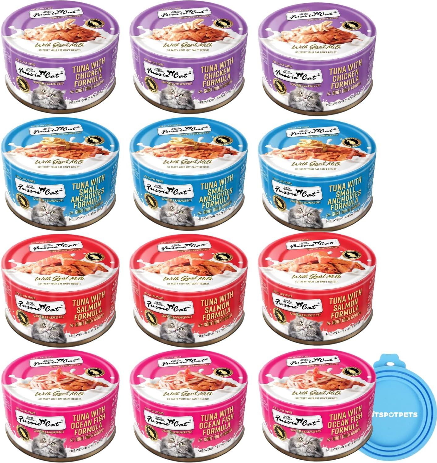Fussie-Cat-Super-Premium-Canned-Wet-Cat-Food-in-Goat-Milk--2.47-Cans-Variety1138