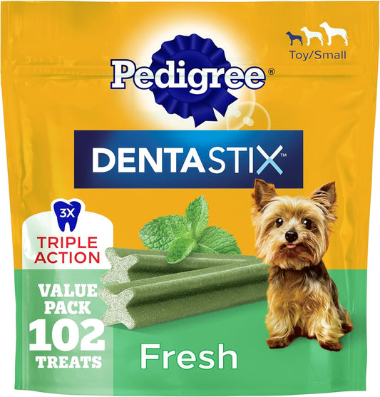 Pedigree-Dentastix-Dental-Chews-for-Dogs,-Small-and-Toy-Breed-Dog-Fresh-2913