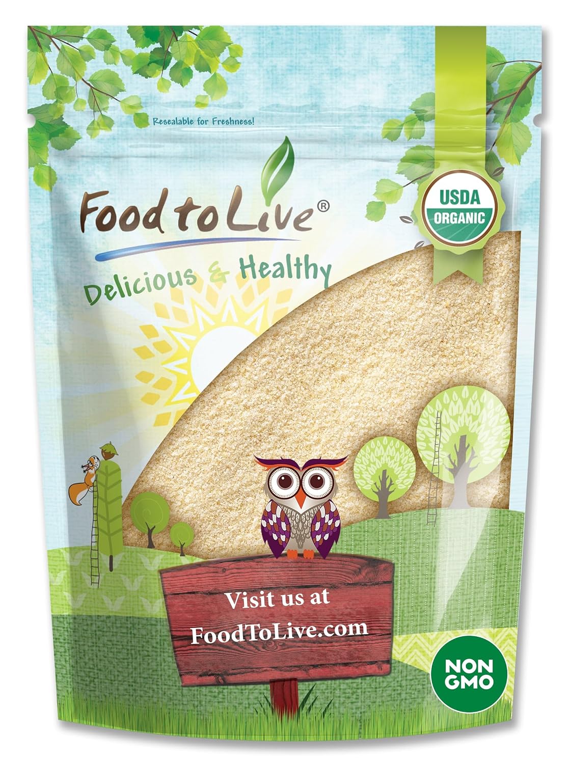 Food-to-Live-Organic-Italian-Semolina-Flour,-8-Ounces---Premium-Durum-131