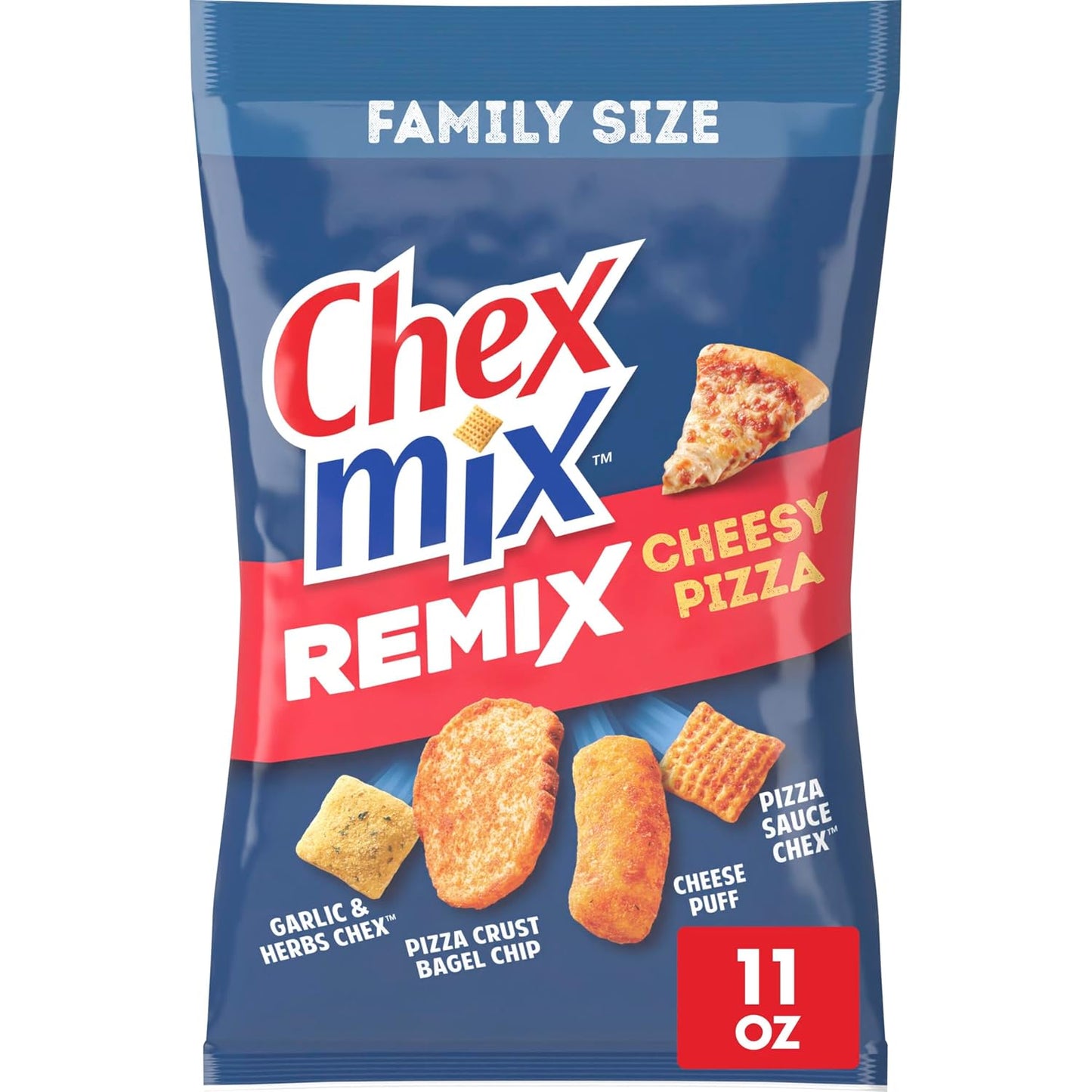 Chex-Mix-Remix-Cheesy-Pizza-Snack-Mix,-Family-Size,-11-oz--|-Garlic-&-Chex,-1083