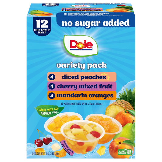 Dole-Diced-Peaches,-Mandarin-Oranges,-and-Cherry-Mixed-Fruit-with-No--Sugar-Added-Variety---2581