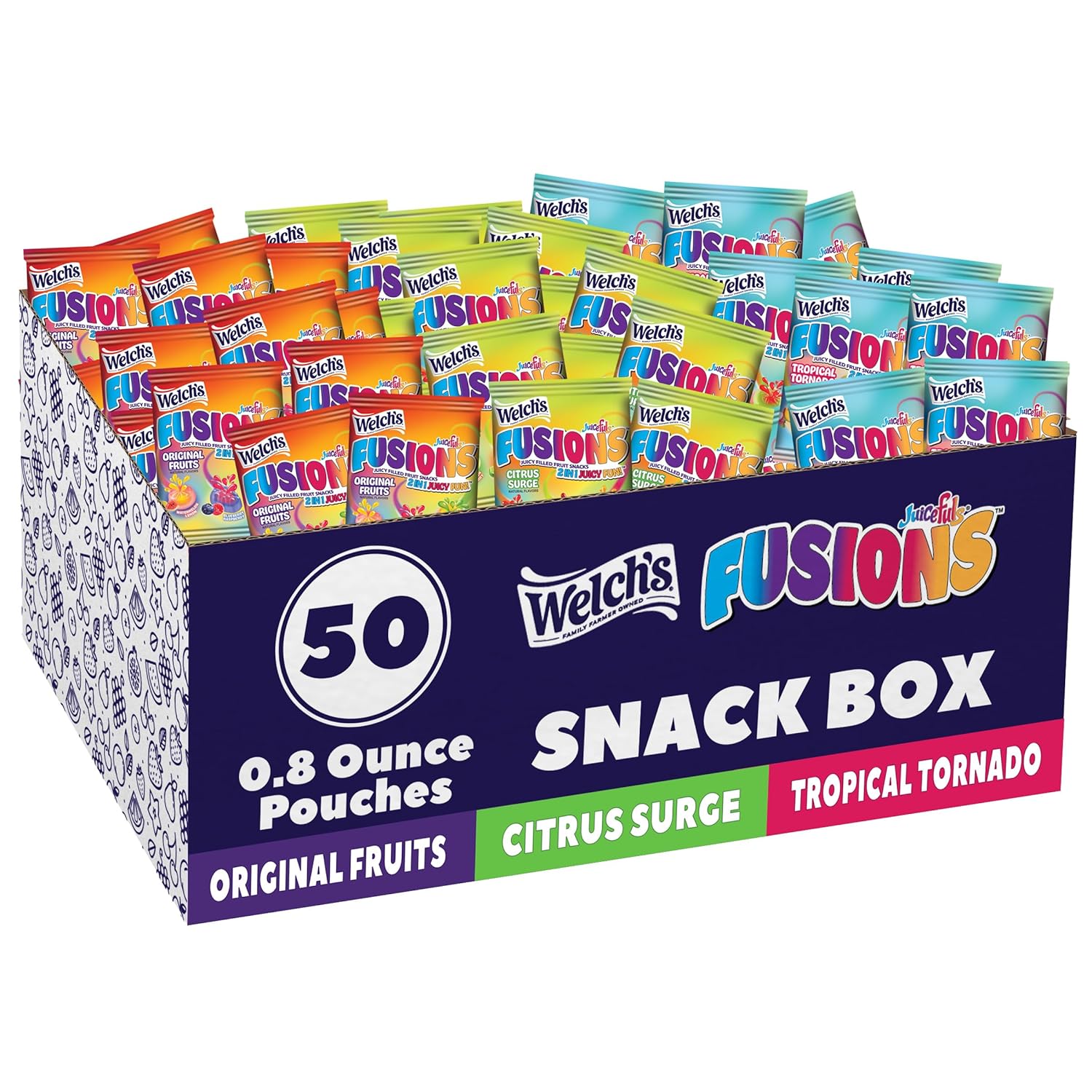 Welch's-Fruit-Snacks-Fusions,-Variety-Pack,-Gluten-Free,-0.8-oz,-50--Ct-|-Juice-filled-fruit-2192