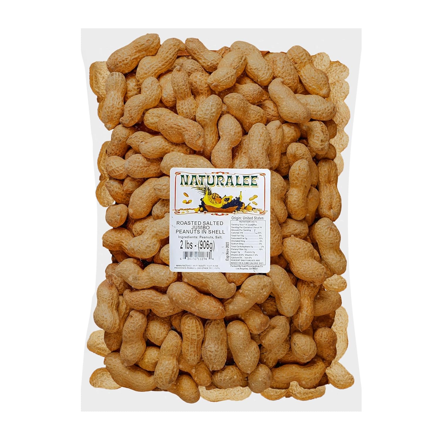 Naturalee-Peanuts,-In-Shell-2-lbs---Roasted,-Salted-|-Natural--Healthy-Snack,-Heart-High-400