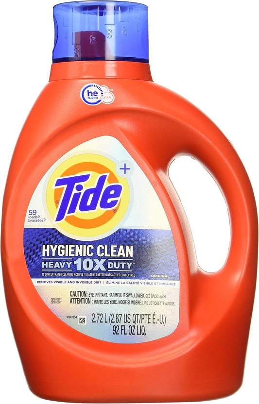 Tide-hygienic-clean-heavy-10x-duty-liquid-laundry-detergent,-original,-92-oz-1236