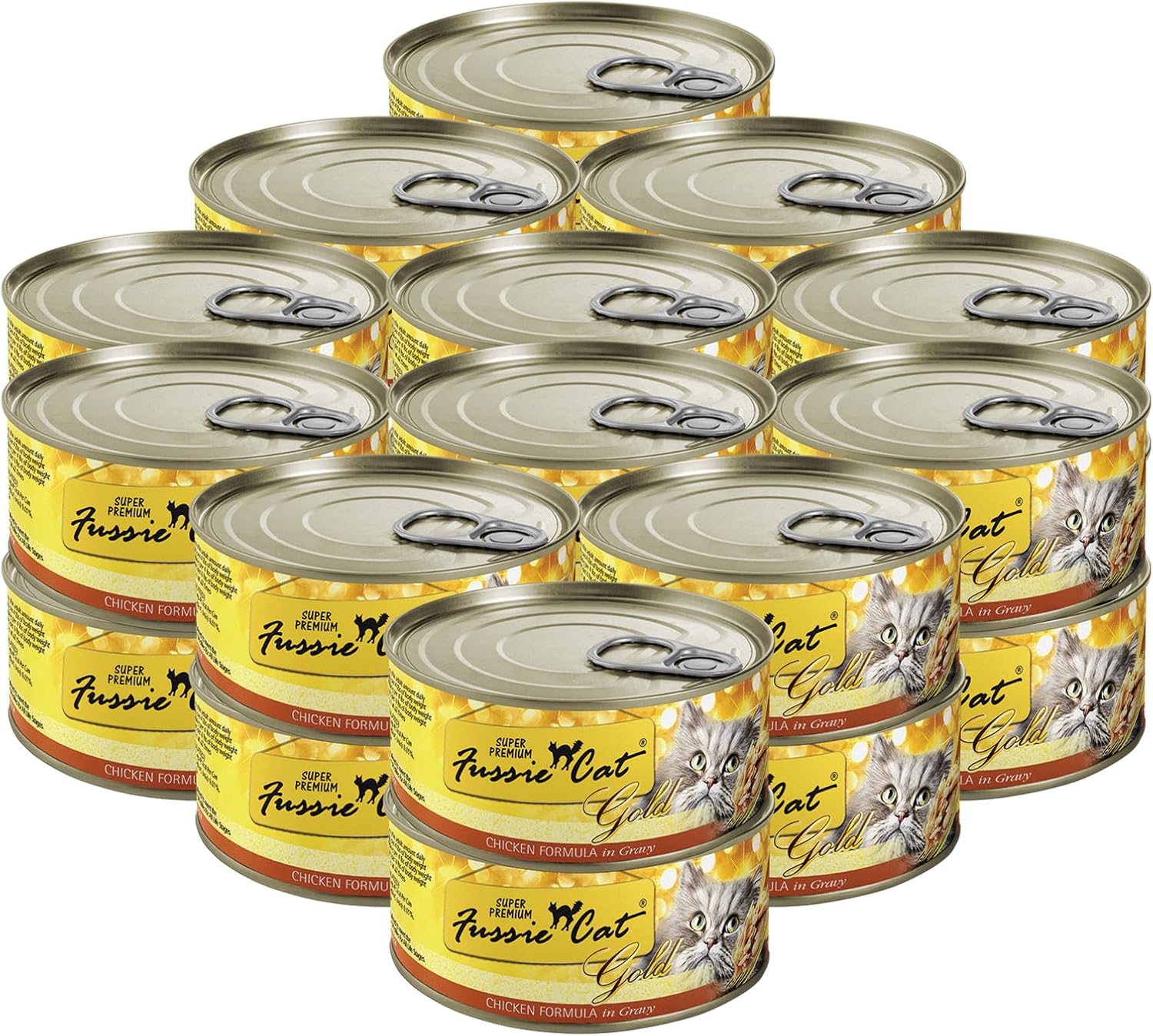 Fussie-Cat-Super-Premium-Chicken-Formula-in-Gravy-Grain-Free-Wet-Cat-2.82oz,-of--933
