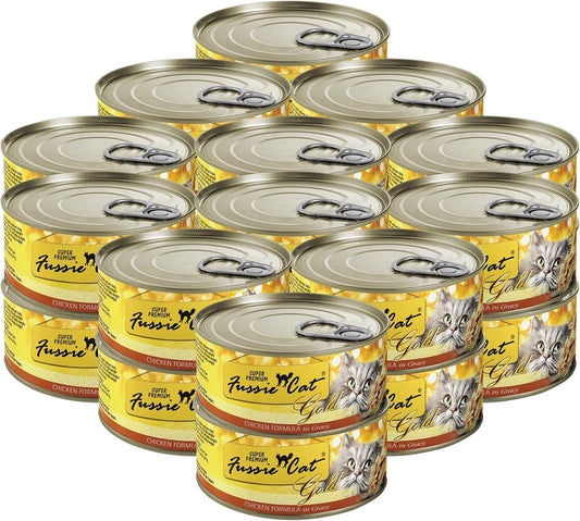Fussie-Cat-Super-Premium-Chicken-Formula-in-Gravy-Grain-Free-Wet-Cat-2.82oz,-of--933