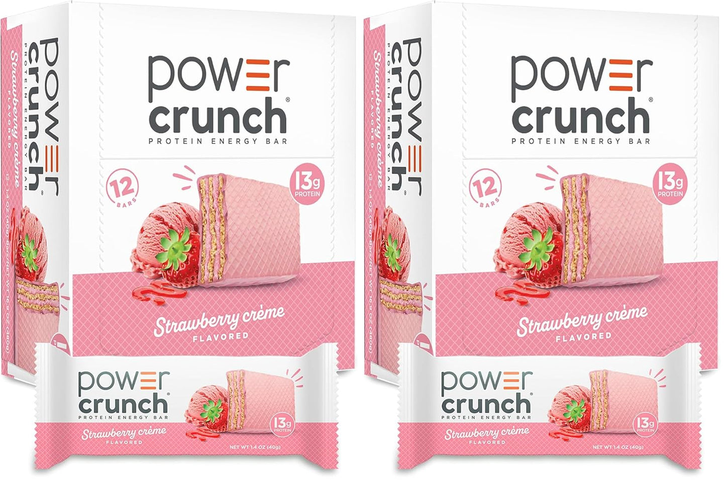 Power-Crunch-Protein-Wafer-Bars,-High-Protein-Snacks-with-Delicious-Taste,--Strawberry-Crème,-1.4-(12-145