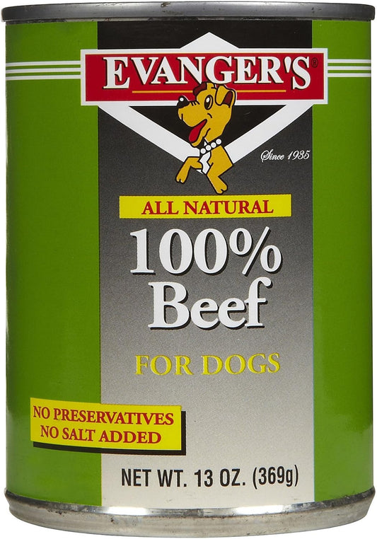 Evanger's-Heritage-Classic-Beef-Dog-Food-–-12-Count,-13-oz-Each-–-1132