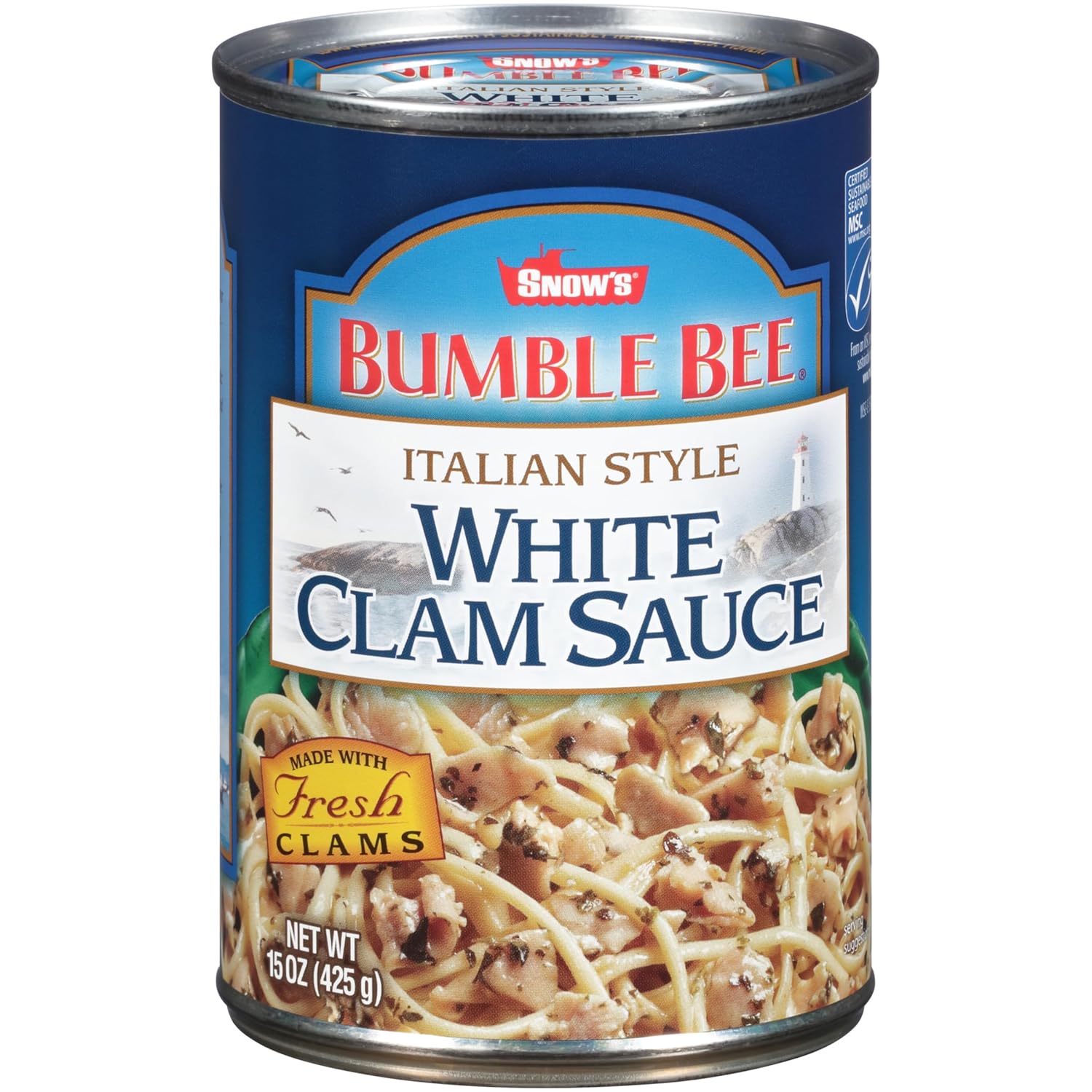 Snow's-Italian-Style-White-Clam-Sauce,-15-Ounce---Authentic-Italian-Clam-1963