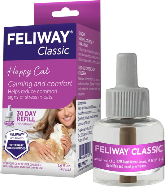 FELIWAY-Classic-Cat-Calming-Pheromone-Diffuser-Refill---1-Pack-|-Reduces-Cat-1683