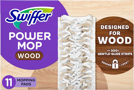 Swiffer-PowerMop-Wood-Mopping-Pad-Refills-for-Floor-Cleaning,-11-5426