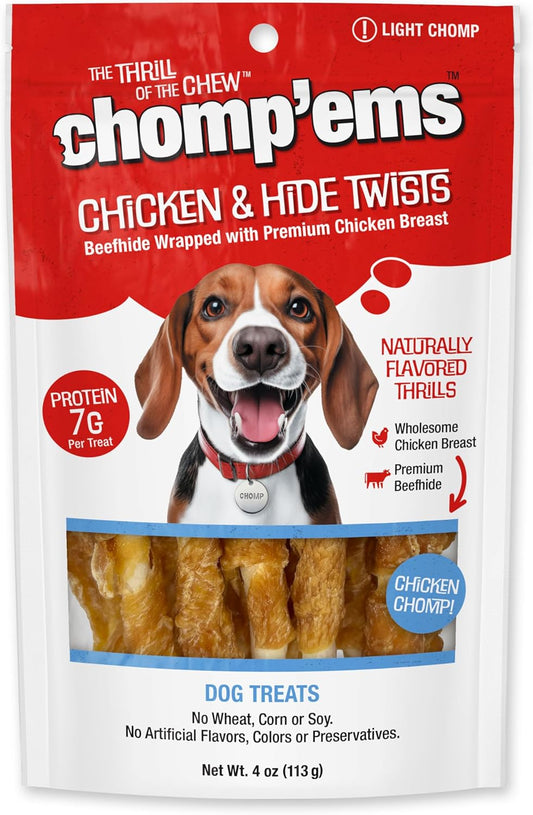Chomp'ems-Chicken-Hide-Twists,-4-oz---All-719