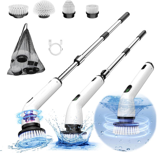 Electric-Spin-Scrubber,-New-Cordless-Shower-Cleaning-Brush-with-Replaceable-5284