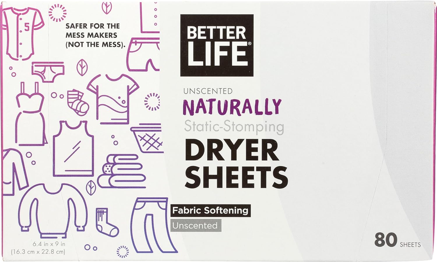 Better-Life-Natural-Dryer-Sheets,-Unscented,-80-Count---------311